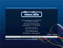 Tablet Screenshot of meccalte.de